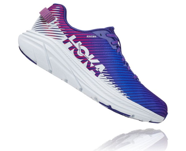 Hoka One One Rincon 2 Womens UK - Blue Road Running Shoes - CKTOI9042